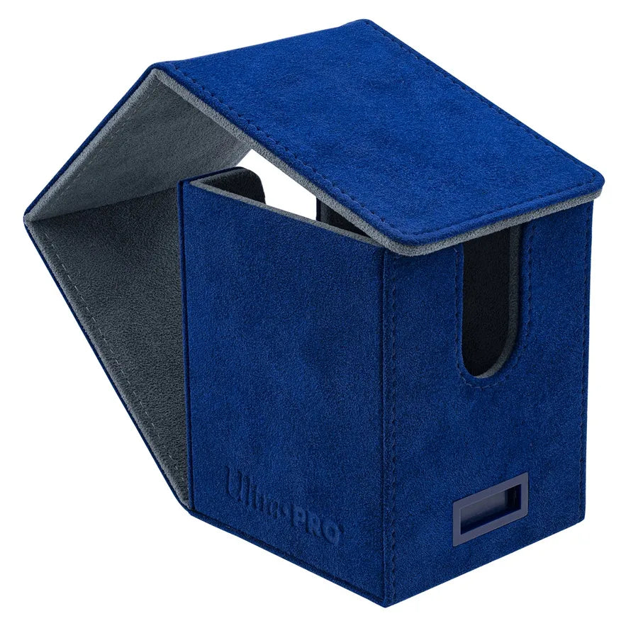 Ultra Pro - Vivid Deluxe Alcove Flip Deck Box - Bleue