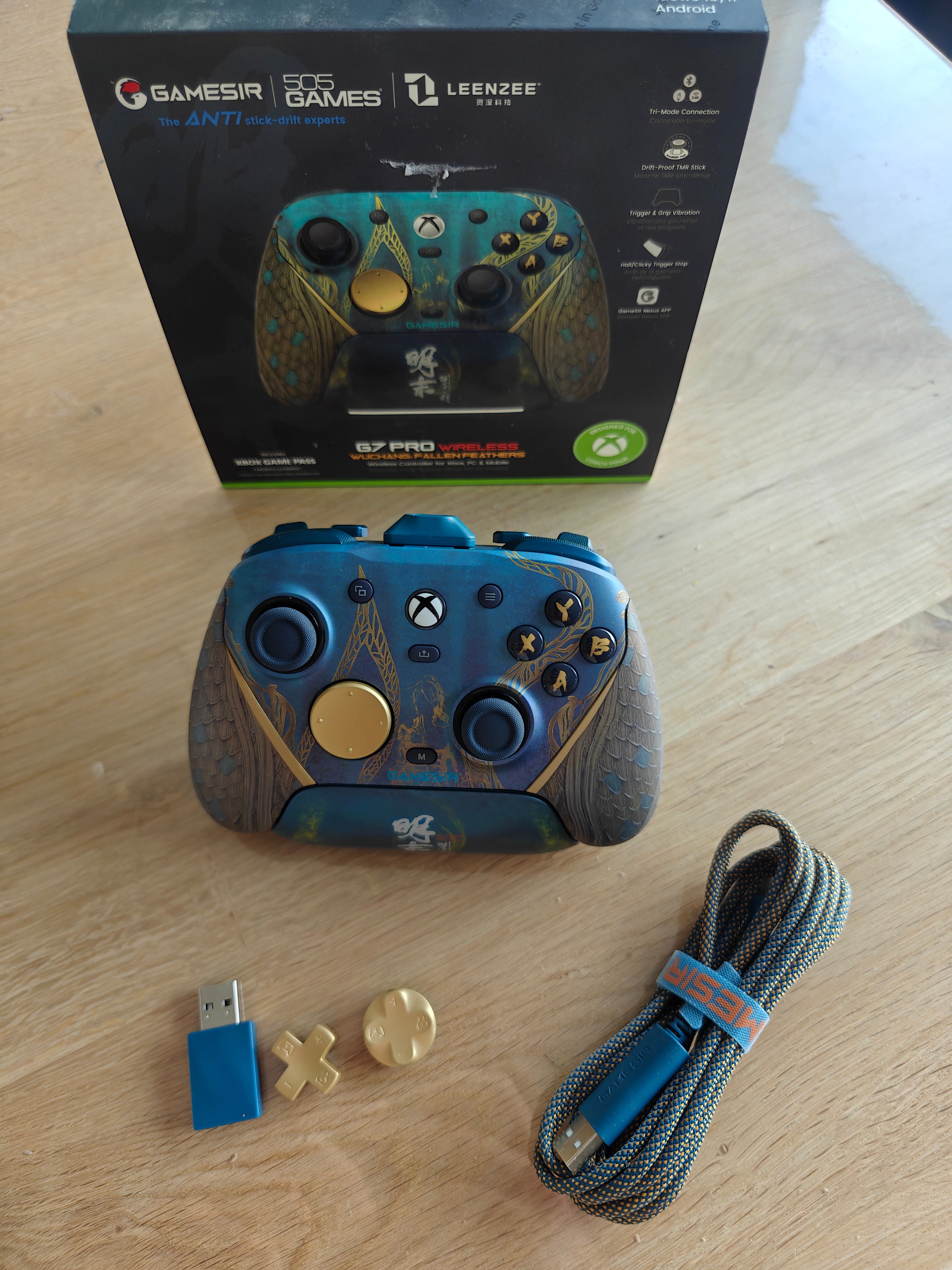 GameSir G7 Pro WUCHANG: Fallen Feathers Edition | Wireless Controller for Xbox, PC & Android