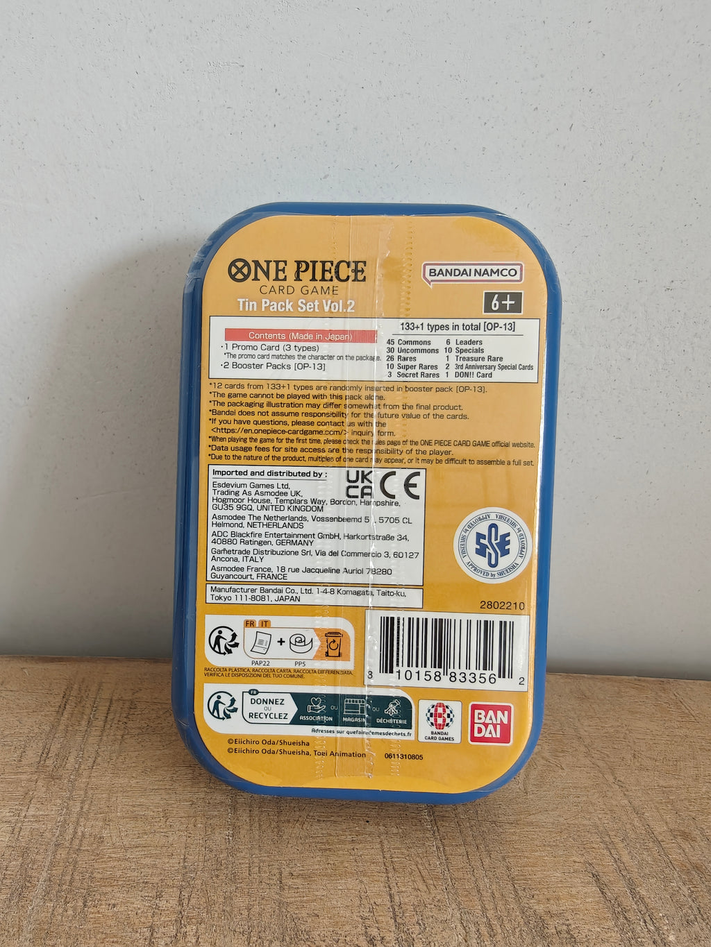 Tin Pack Set Vol.2 (Sabo) version Eng