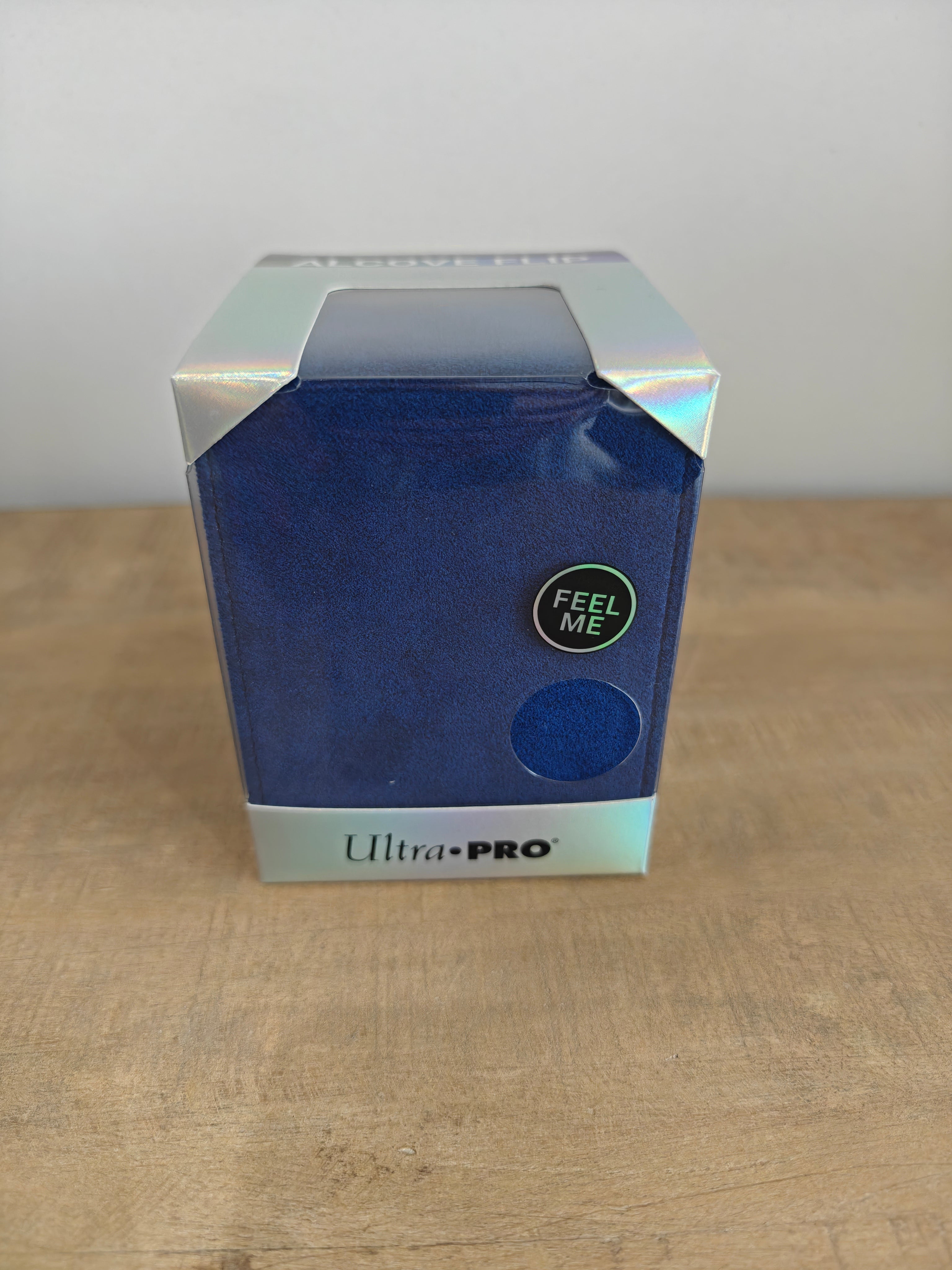 Ultra Pro - Vivid Deluxe Alcove Flip Deck Box - Bleue