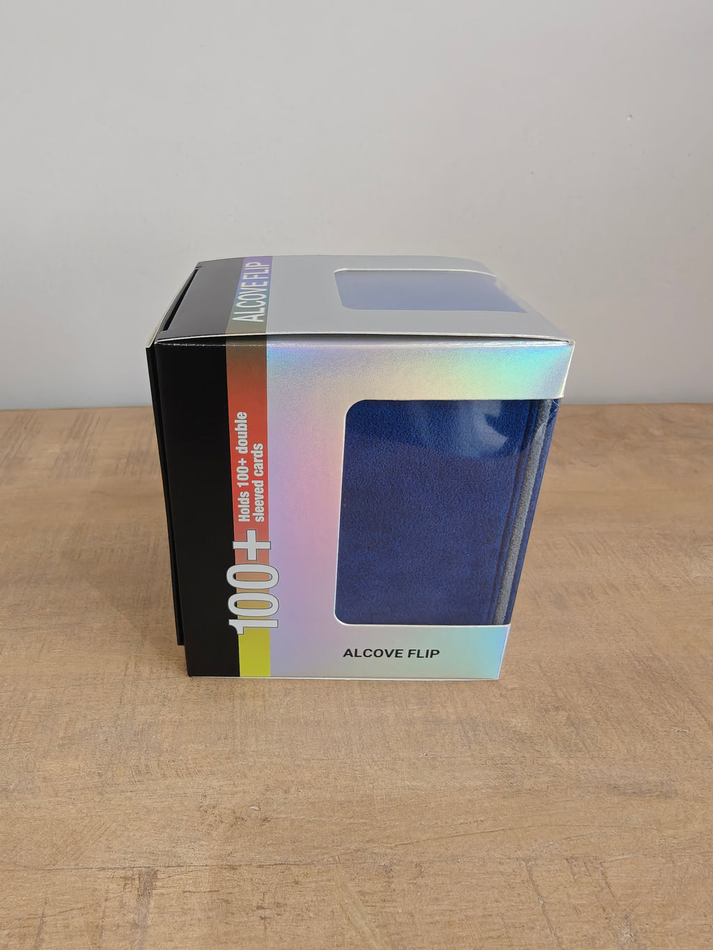 Ultra Pro - Vivid Deluxe Alcove Flip Deck Box - Bleue