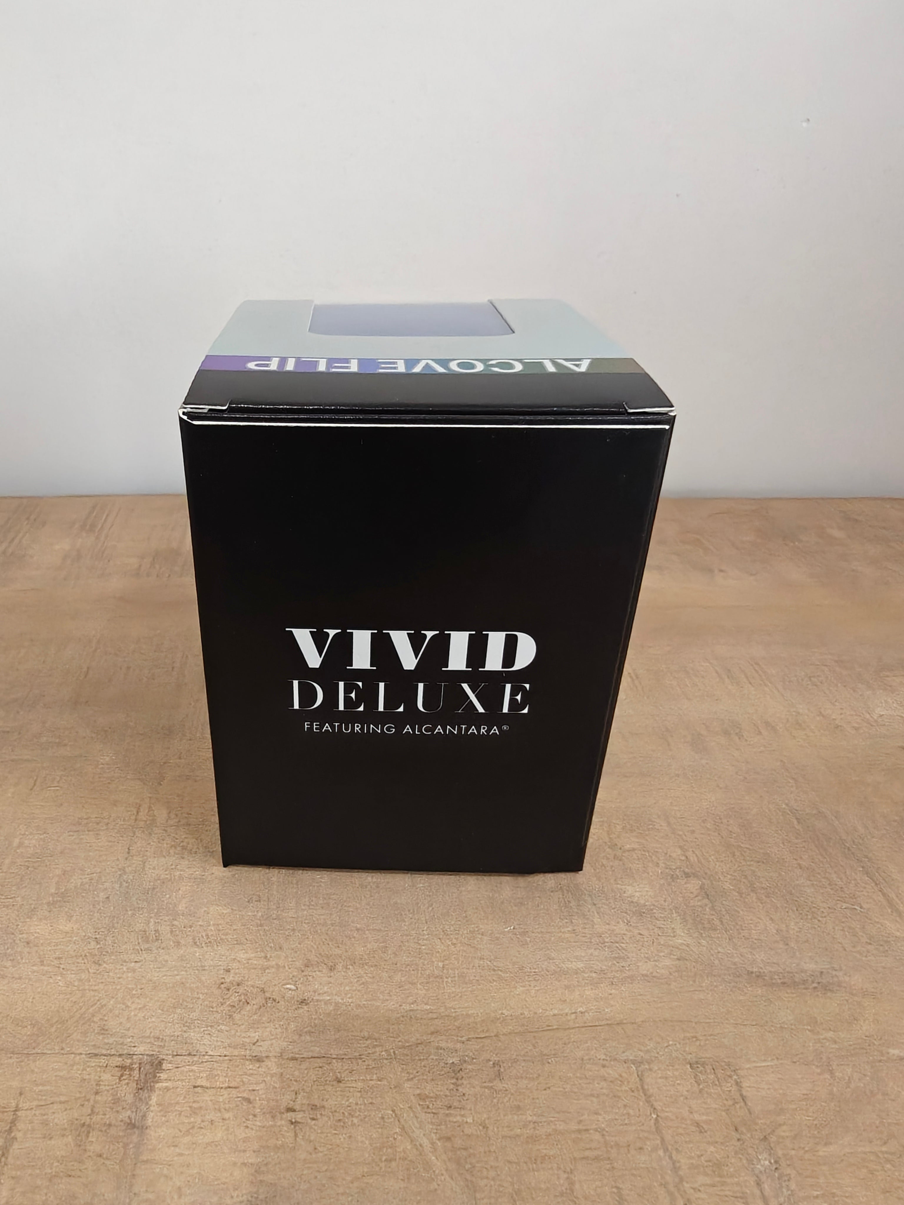 Ultra Pro - Vivid Deluxe Alcove Flip Deck Box - Bleue
