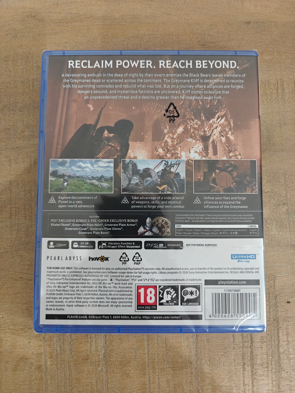 Crimson Desert - Day One Edition - Version PS5